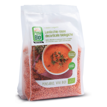 Lenticchie Rosse decorticate bio 500g