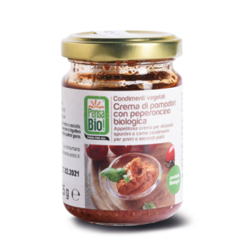 Paté vegetale ai pomodori secchi e peperoncino 125g