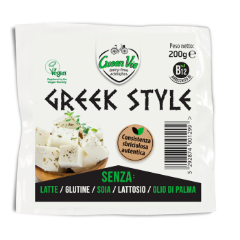 Greek Style Vegan 200g | Greenvie - Alternativa Vegetale Stile Greco