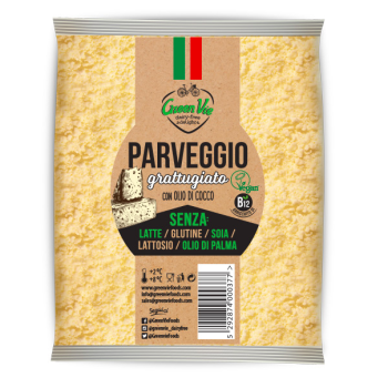Grattugiato Parveggio Vegetale 1kg | GreenVie - Formato Convenienza
