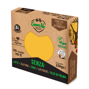 Panetto Vegetale Affumicato 250g | Greenvie  - Alternativa al Formaggio