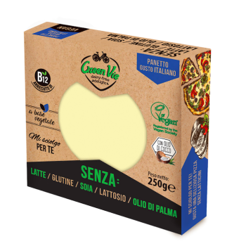 Panetto per Pizza gusto Italiano 250g | GreenVie - Alternativa al Formaggio