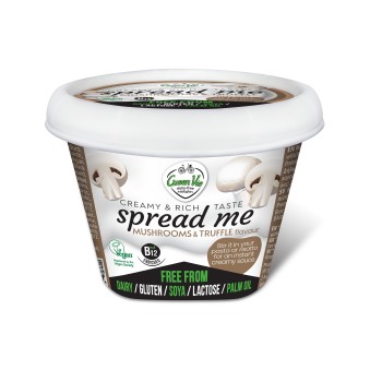 Spalmabile Vegan con Funghi e Tartufo 200g | Greenvie - Crema Vegetale Gourmet