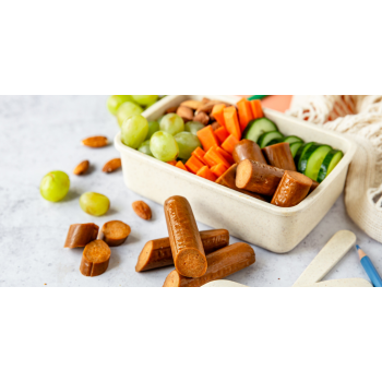 Wheaty Weenies Snacker 30g — Mini Wurstel veg 2