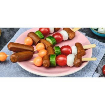 Vegan Mini Wurstel Viennesi Seitan Bio 200g — Mini Hot dog vegano 2