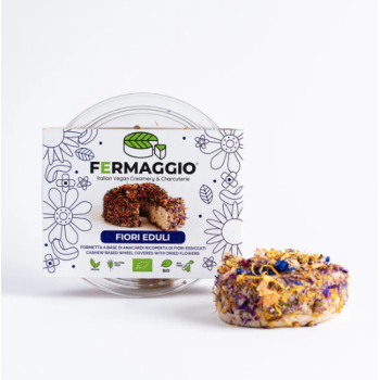Fermaggio Fiori Eduli Bio 150g — Formaggio erborinato.