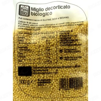 Miglio decorticato biologico 500g 2