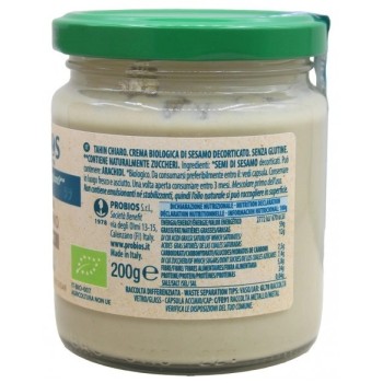 Crema 100% Tahin chiaro 200g | ProBios - Spalmabile Bio 2