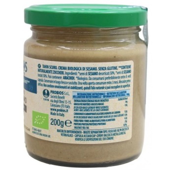 Crema 100% Tahin scuro 200g | ProBios - Spalmabile Bio 2